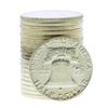 Image 2 : Roll of (20) Brilliant Uncirculated 1963 Franklin Half Dollar Coins