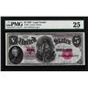 Image 1 : 1907 $5 Woodchopper Legal Tender Note Fr.88 PMG Very Fine 25