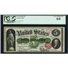 Image 1 : 1863 $5 Legal Tender Note Fr.63a PCGS Very Choice New 64