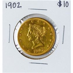 1902 $10 Liberty Head Eagle Gold Coin