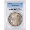 Image 1 : 1881-S $1 Morgan Silver Dollar Coin PCGS MS65