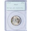 Image 1 : 1923 Standing Liberty Quarter Coin PCGS MS65 Old Green Rattler