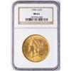 Image 1 : 1904-S $20 Liberty Head Double Eagle Gold Coin NGC MS61