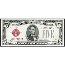 1928C $5 Legal Tender Note