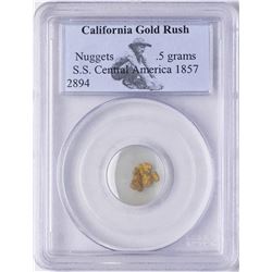Recovered from S.S. Central America California Gold Nuggets