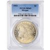 Image 1 : 1921 $1 Morgan Silver Dollar Coin PCGS MS65