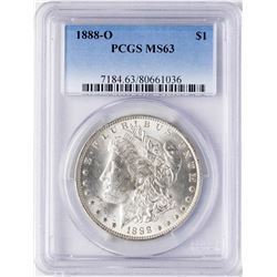 1888-O $1 Morgan Silver Dollar Coin PCGS MS63