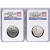Image 2 : Opening Day 2014-D & 2014-S Baseball Hall of Fame Half Dollar Coins NGC MS70/PF7