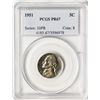 Image 1 : 1951 Proof Jefferson Nickel Coin PCGS PR67