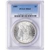 Image 1 : 1885 $1 Morgan Silver Dollar Coin PCGS MS62
