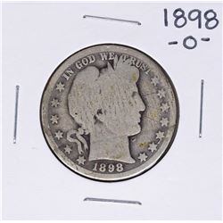 1898-O Barber Half Dollar Coin
