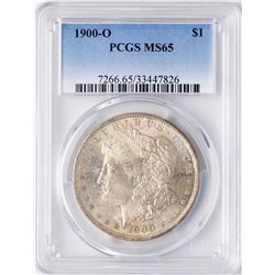 1900-O $1 Morgan Silver Dollar Coin PCGS MS65