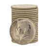 Image 1 : Roll of (20) Brilliant Uncirculated 1964 Kennedy Half Dollar Coins