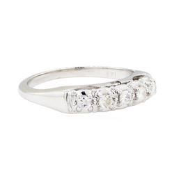 0.20 ctw Diamond Ring - 14KT White Gold