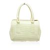 Image 3 : Nancy Gonzalez Yellow Crocodile Top Handle Handbag