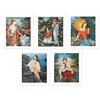 Image 1 : Set of 5 Igor Semeko Limited Editions by Semeko, Igor