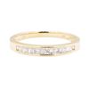 Image 2 : 0.40 ctw Diamond Ring - 14KT Yellow Gold