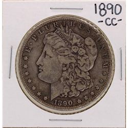 1890-CC $1 Morgan Silver Dollar Coin