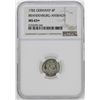 1782 Germany Brandenburg-Ansbach 4 Pence Coin NGC MS65+