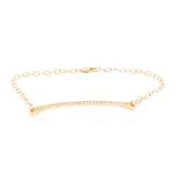 0.3 ctw Diamond Bracelet - 14KT Rose Gold