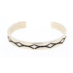 Nora Vintage Geometric Etch Bracelet