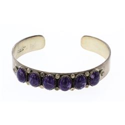 Danny Dale Vintage Charoite Row Bracelet