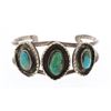 Image 1 : Old Pawn Turquoise Shadow Box Row Bracelet