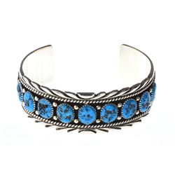 LB Contemporary Kingman Nugget Calibrated Row Bracelet