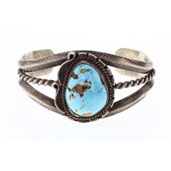YE Old Pawn Turquoise Freeform Bracelet