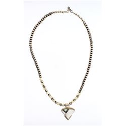 Francisco Vintage Roundel Beads Necklace & Mother of