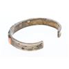 Image 2 : Vintage Block & Genuine Cobblestone Inlay Bracelet