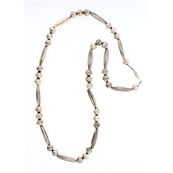 Old Pawn Barrel Beads Necklace