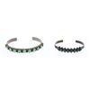 Image 1 : Old Pawn  Navajo & Zuni Row Bracelet Lot of Two