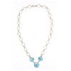 Image 1 : TSF Vintage Opal Inlay Necklace