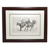 Image 1 : Rare Limited Edition Frederick Kennington Lithograph Museum Framed -PNR-