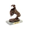 Image 1 : Rattlesnake - By Frederic Remington- Bronze Reissue