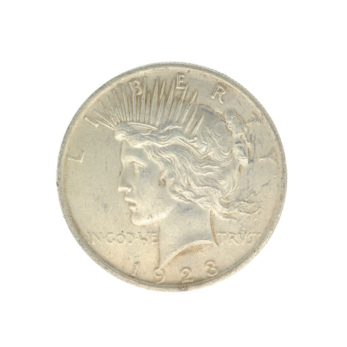 Rare 1923 U.S. Peace Type Silver Dollar