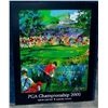 Image 1 : Hand Signed LeRoy Neiman: 2000 PGA Championship