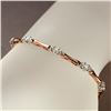 Image 1 : APP: 4.2k *Fine Jewelry 14KT Two Tone Gold, 1.00CT Round Brilliant Cut Diamond Bracelet (VGN A-302) 