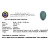 Image 2 : APP: 1.3k 156.86CT Oval Cut Cabochon Nephrite Jade Gemstone