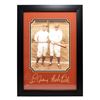 Image 1 : Rare Plate Signed Babe Ruth And Lou Gehrig Photo Great Memorabilia
