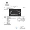 Image 2 : APP: 23.2k *Fine Jewelry 14 kt. White Gold, Custom Made, 10.00CT Round Brilliant Cut Diamond Bracele
