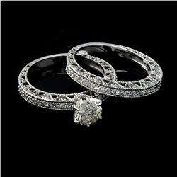 APP: 18.1k *Fine Jewelry 14KT White Gold, 1.90CT Round Brilliant Cut Diamond Engagement Ring (VGN A-