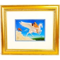 DISNEY (After) ''Hurcules'' Rare Museum Framed 21x19 Ltd. Edition (Dimensions Are Approximate)