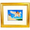 Image 1 : DISNEY (After) ''Hurcules'' Rare Museum Framed 21x19 Ltd. Edition (Dimensions Are Approximate)