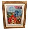 Image 1 : Marc Chagall (After) 'Serenade' Museum Framed & Matted Print