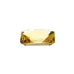 APP: 0.4k 9.63CT Rectangular Cut Citrine Gemstone