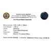 Image 6 : APP: 3.2k 3.55CT Round Cut Rare Black Diamond Gemstone