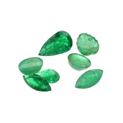 APP: 5.1k 5.13CT Multi Shape Emerald Parcel