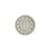 Image 2 : 1868 Three Cent Piece Nickel Coin